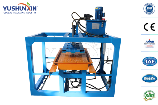 semi-automatic aluminum frame equipment